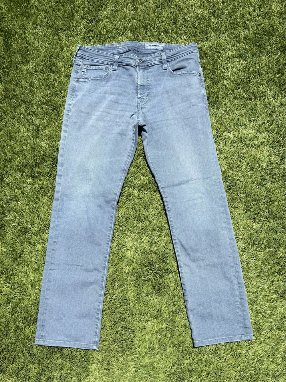 Men's AG Adriano Goldschmied "The Matchbox" Slim Straight Jeans 33